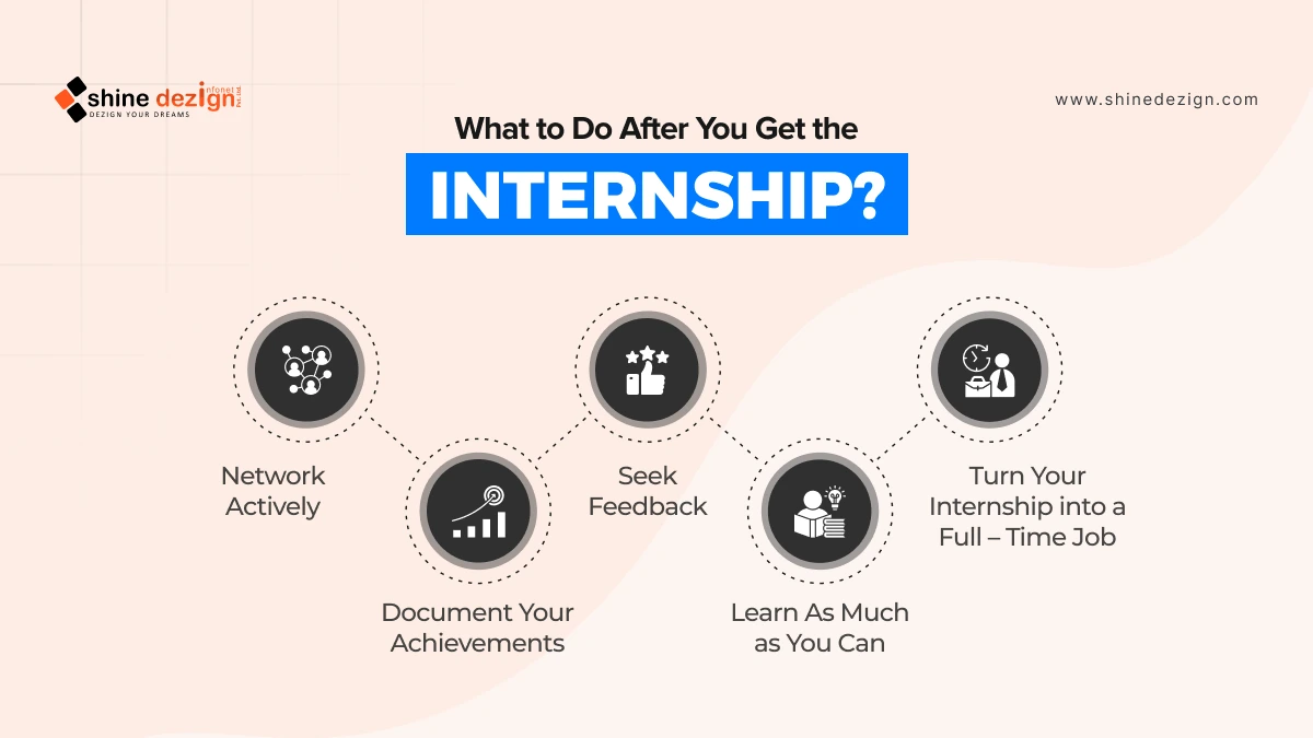 What to Do After You Get the Internship?