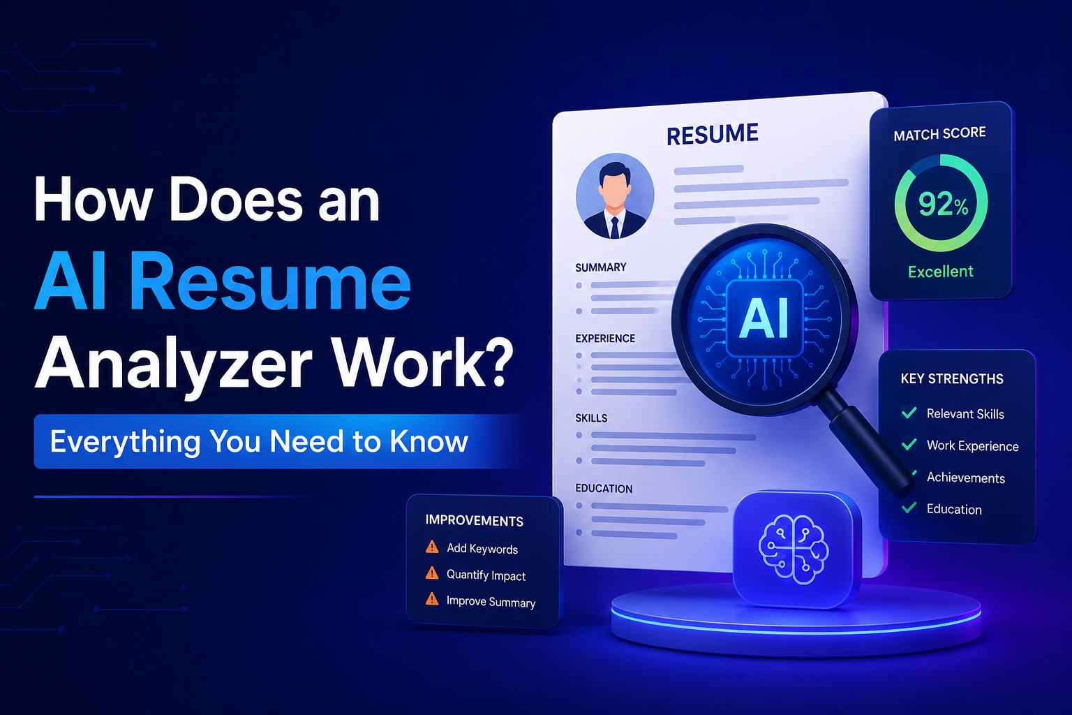How Does an AI Resume Analyzer Work